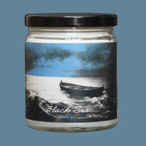 candle guy Duftkerze black sea blue