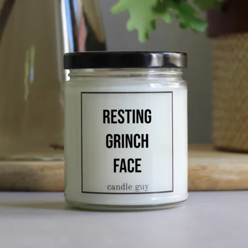 Duftkerze im Glas Resting Grinch Face