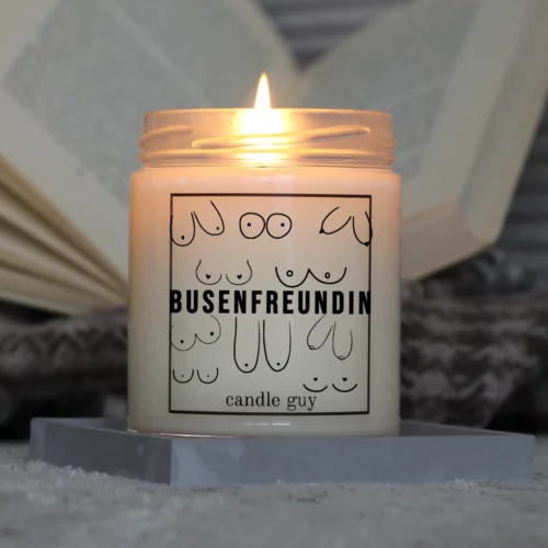 Brennende Spruch Kerze Busenfreundin Brennende Spruch Kerze Busenfreundin