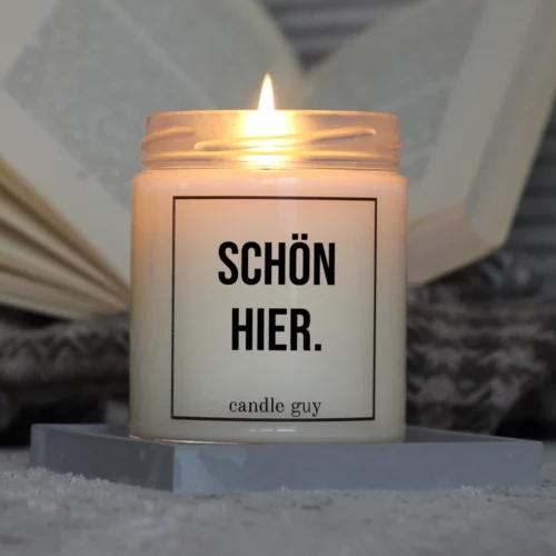Brennende Spruch Kerze Schön hier.