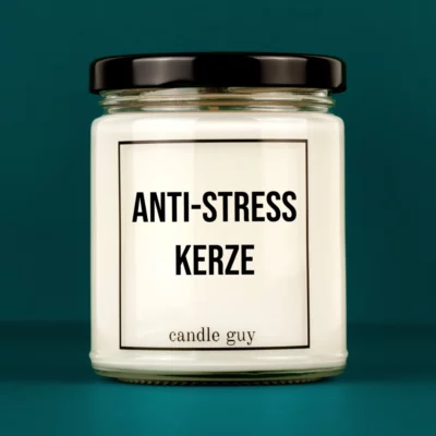 Titelbild Spruch Kerze Anti-Stress Kerze