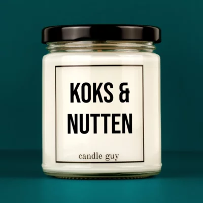 Titelbild Spruch Kerze Koks & Nutten