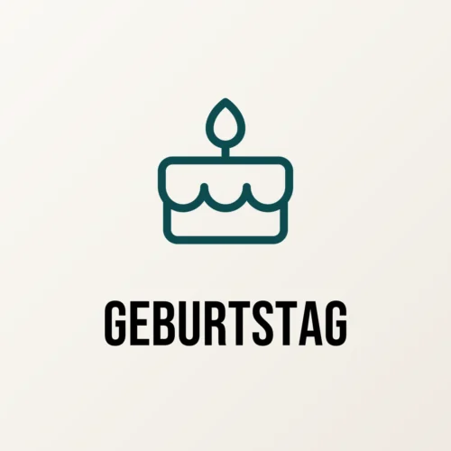 Geburtstag